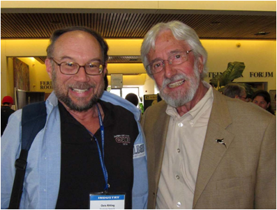 Chris Kitting and  Jean-Michel Cousteau 